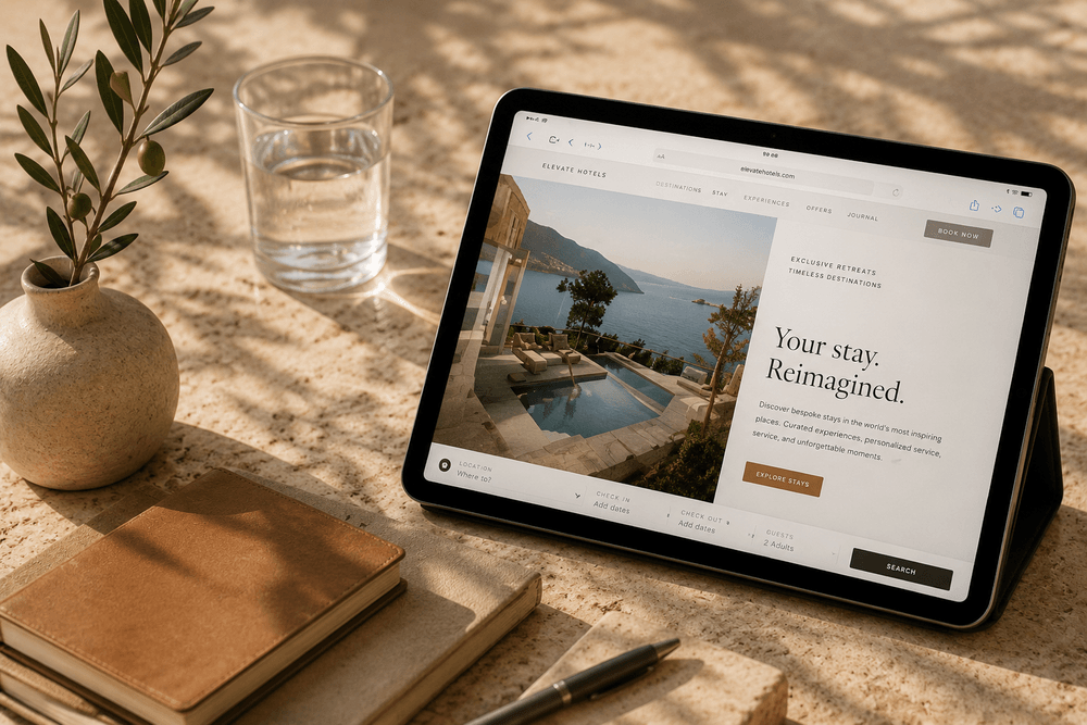 Hospitality Website & Booking Flow
